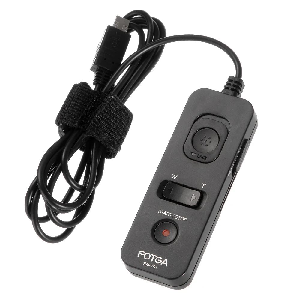 FOTGA RM-VS1 Remote Control Shutter Release Timer Cord for SONY A7 A7R RX10 ILCE-7 Cameras as RM-VPR1 with Multi Terminal Cable