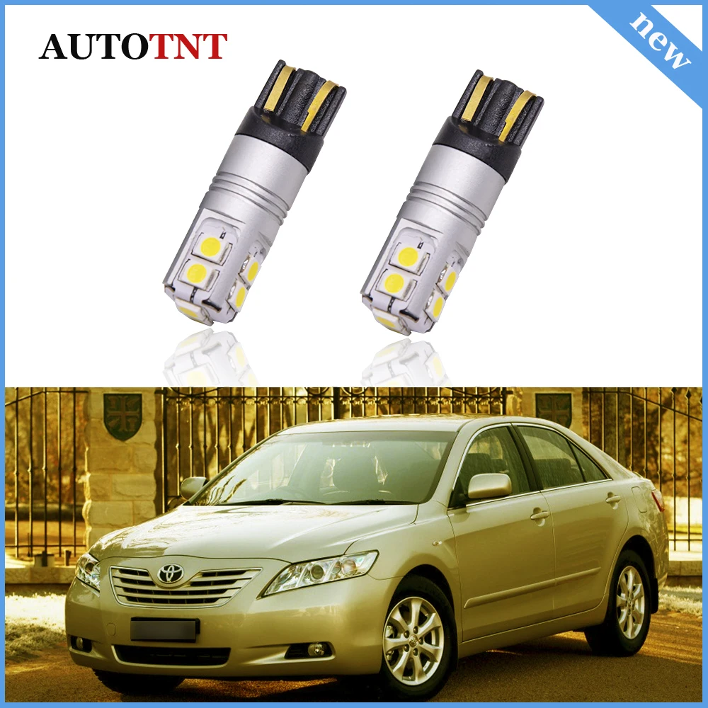 Светодиодные лампы T10 W5W, Canbus, без ошибок, для Toyota Allion Altezza Auris bB QNC20 NCP30 Caldina 241 210 190