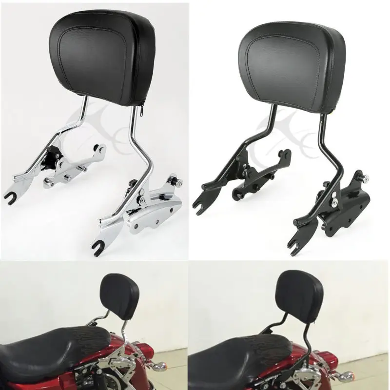 

Motorcycle 4 Point Docking Hardware Backrest Sissy Bar For Harley Touring Electra Road Street Glide FLHR FLHX FLHT FLHTCU 09-13