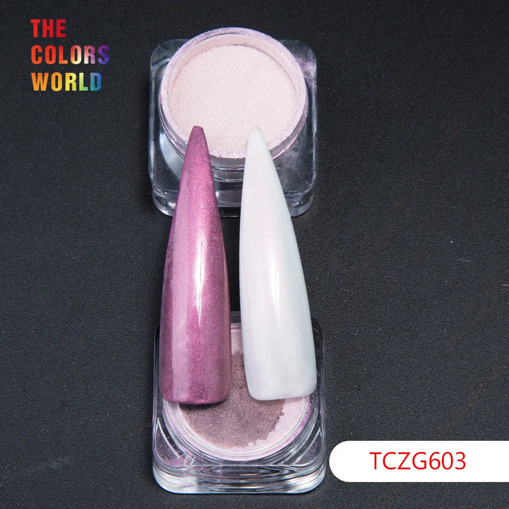 TCT-061 Cosmetic Pearlescent Powder For Nail Art Decoration Nail Gel Nail Polish Body Art decoration Eyeshadow Eyeliner Makeup