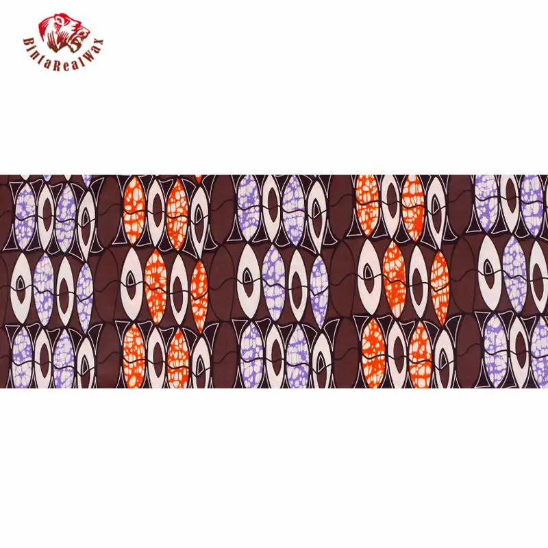 African Wax with Print fabric 2019 Fashion African Ankara Fabric Clothes African Wax Prints Fabric new bintarealwax  24fs1143