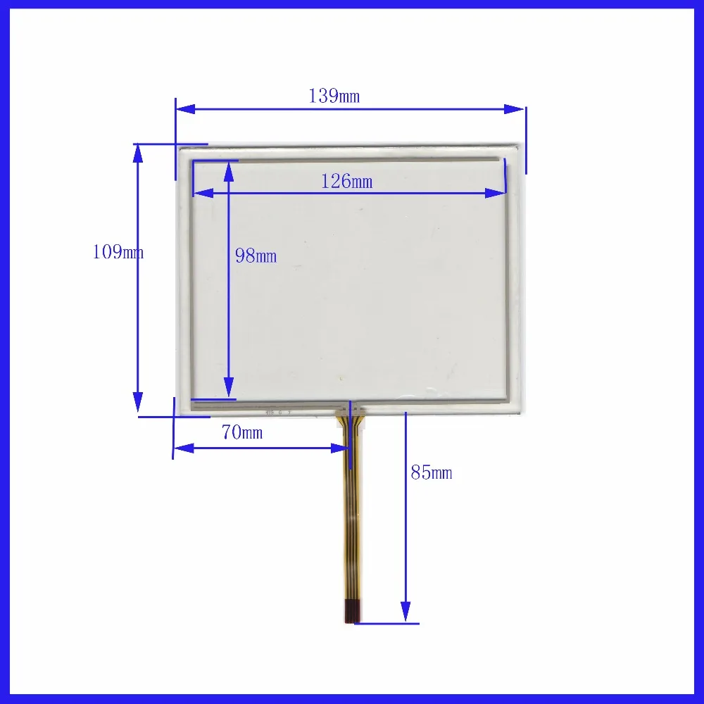 

NEW 5.7inch 4 line For Car DVD touch screen panel 139mm*109mm this is compatible 139*109 TouchSensor FreeShipping