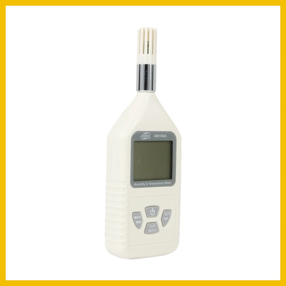 GM1360A digital temperature   humidity meter electronic high-precision household indoor  outdoor  measuring instrument