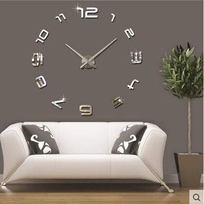 

Fashion Digital Clock Brief Pocket Watch Quartz Wall Clock Stick Clock Diy Clock