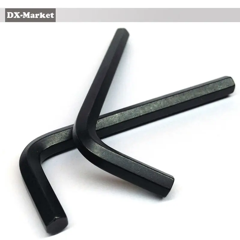 12mm hex key , 2pcs , Black metric alloy hex key socket , bolt driver alloy allen wrench m12 tools , Chinese Manufactuer