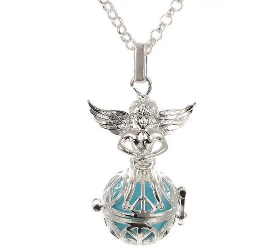 Angel Protected Mexican Zorb Precio Musical Angel Bijoux Harmony 16mm Belly Ball Chime DIY Locket Necklace Jewelry