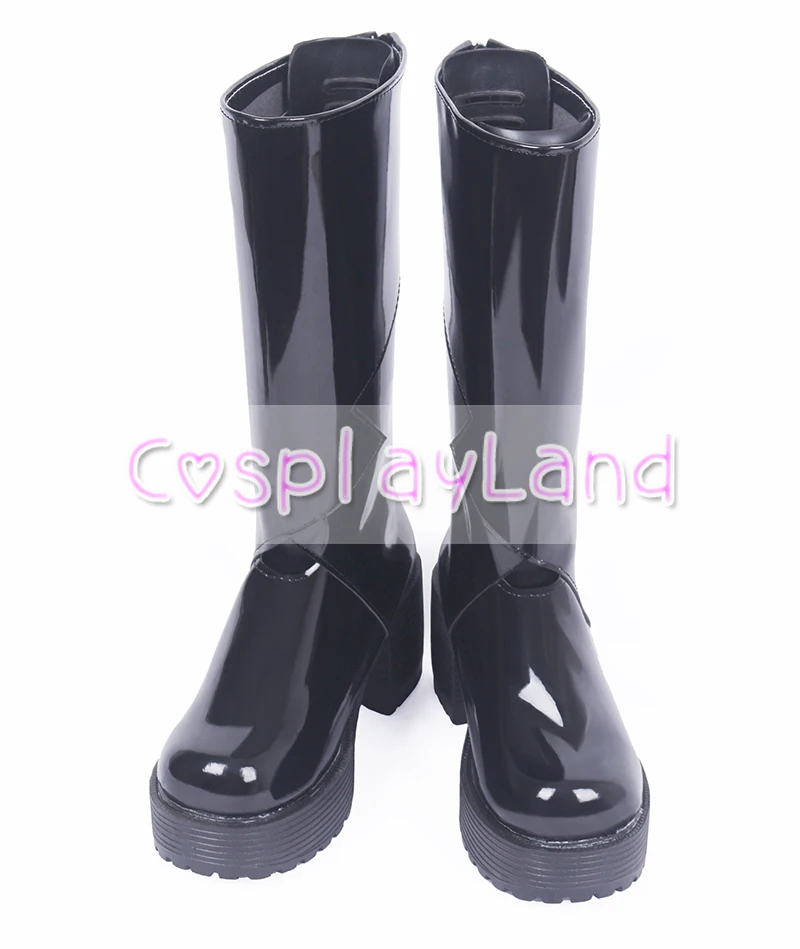 Tokyo Ghoul Kirishima Touka – chaussures de Cosplay noires pour femmes adultes, accessoires de costumes sur mesure