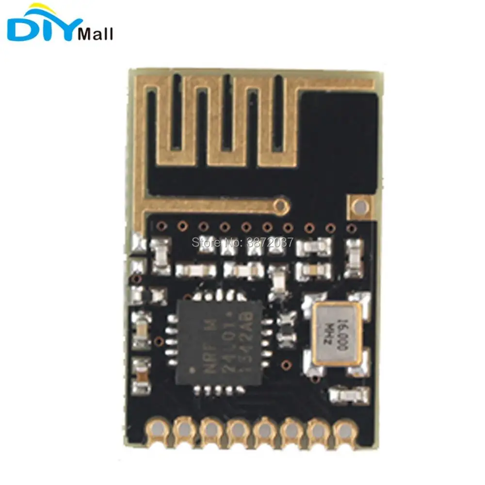 10pcs/lot 2.4G NRF24L01 Wireless Module Serial Port SI24R1 Chip NF-03 Data Transparent Transmission Receiver NF-03