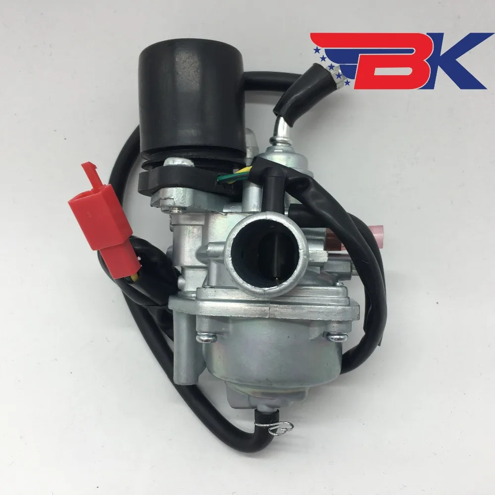 Vergaser für 2-Takt Dinli 50cc 70cc 90cc 100cc 110cc ATV mit elektrischer Drossel – Detail 1