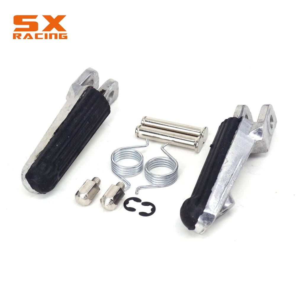 Motorcycle Street Bike Front Foot Pegs Pedal For HONDA CBR250 NSR250 CBR400 VFR400 RVF400 CBR900RR CBR929 CBR954 RVF750 VFR750