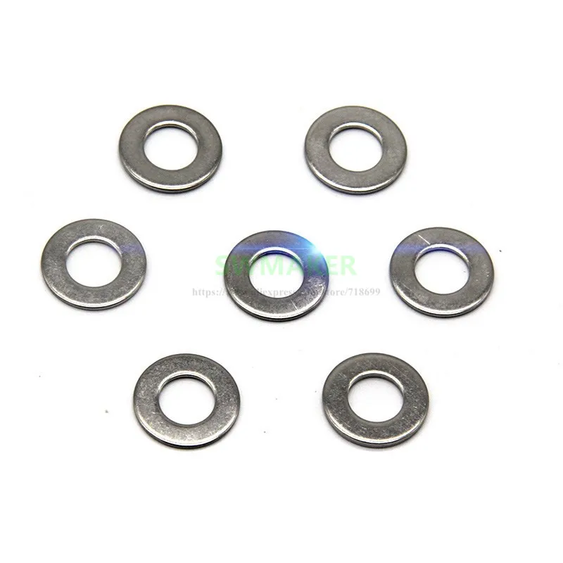 50pcs 8mm flat washer precise shims 8x12x1mm for OpenBuilds 8mm Metric Acme Lead Screw