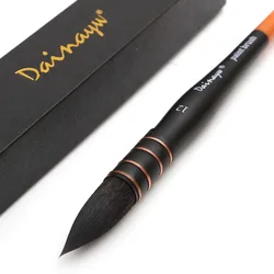 Premium Professional Round Squirrel Hair & Horse Hair Synthetic Blend Paint Brush Set With Box For Art Painting Gouache Acrylic