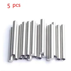 5 pieces OD 6mm OD 7mm OD 8mm  SS304 One End Round head Closed Stainless Steel Thermowell Thermocouple Protection pipe L30-500mm