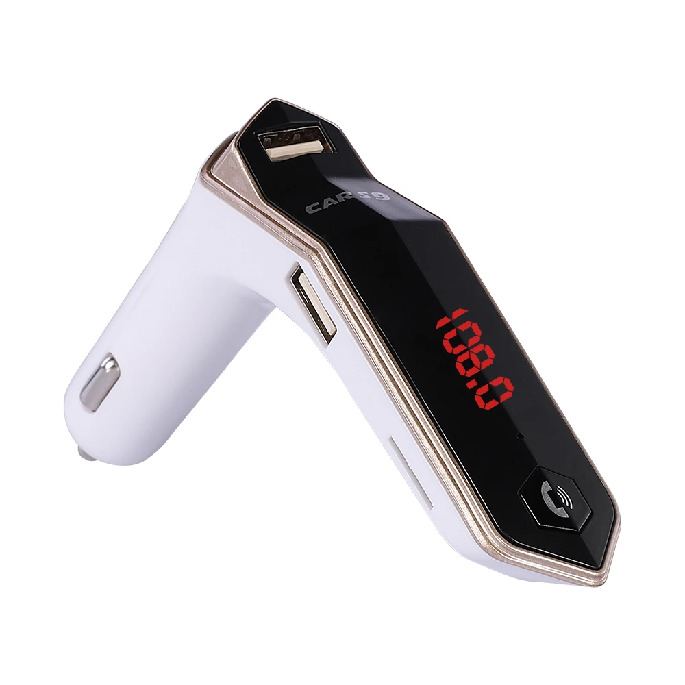 Reproductor de MP3 manos libres Bluetooth para coche/teléfono a Radio FM Transmisor S9