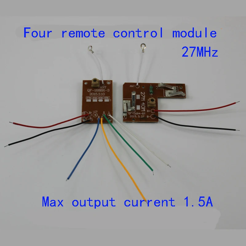 1/10ชุด27MHz 4-Way ไร้สายรีโมทคอนโทรล Dron Rc Car Plane หุ่นยนต์เด็กของเล่นเด็ก Diy เด็กอุปกรณ์เสริม Montessori Juguetes