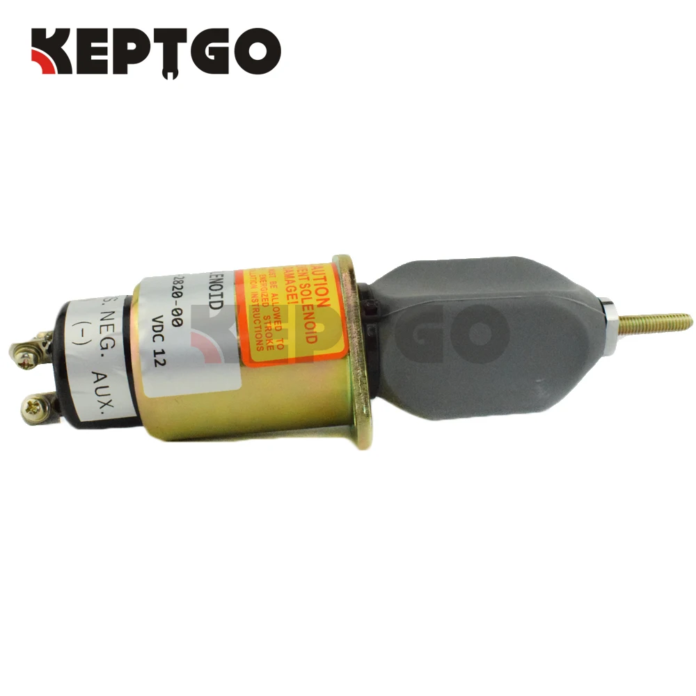 Stop Solenoide 307-2820 1751-12A3U1B1S1A 12V For Cummins Generatore