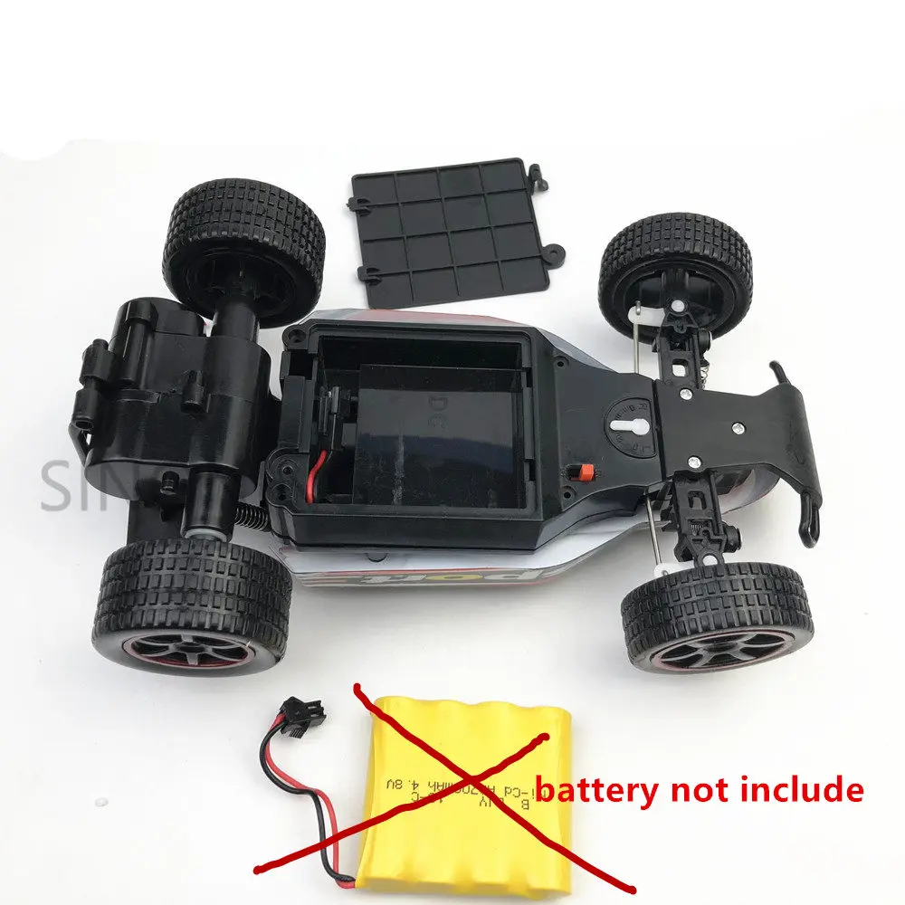 Off-road vehicle chassis four-wheel steering robot trolley platform sports RC car accessories kit