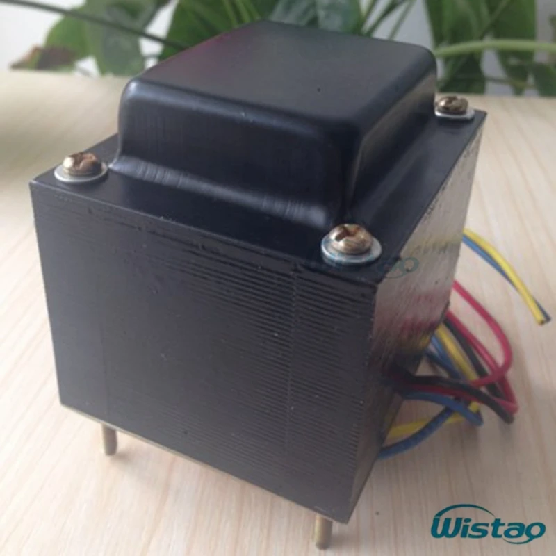 

IWISTAO 92W Power Transformer EI for Tube Amplifier Preamplifier 180V-0-180V/150ma 6.3V-0-6.3v/2 A 6.3V/2 A Audio HIFI DIY