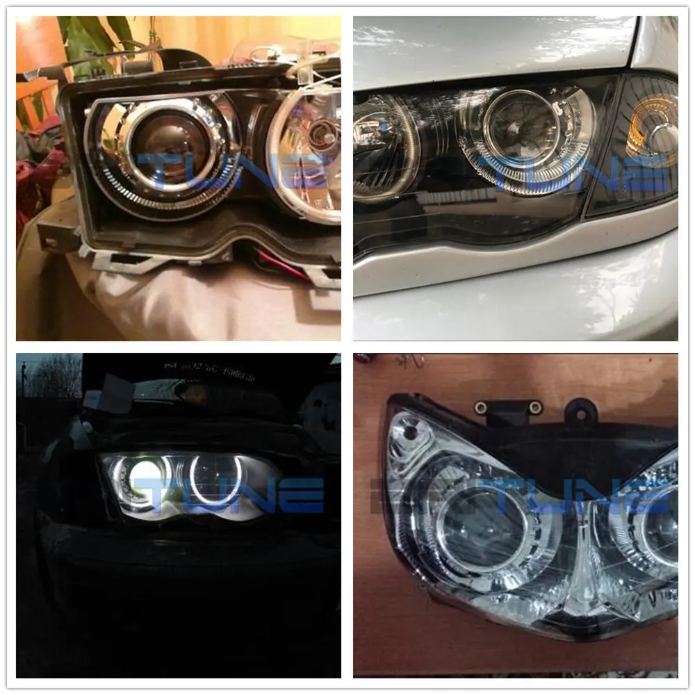 Car Lens For BMW E46 M3 Tuning Coupe/Wagon/Sedan ZKW/AL Headlight 325i 328i 330i 320i Bi-xenon Projector Lens Retrofit Accessory