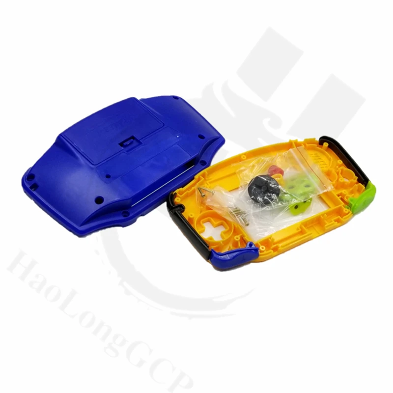 Great repair fix replacement DIY Case for gba Limited Edition Yellow Blue Version Shell for For gameboy advance