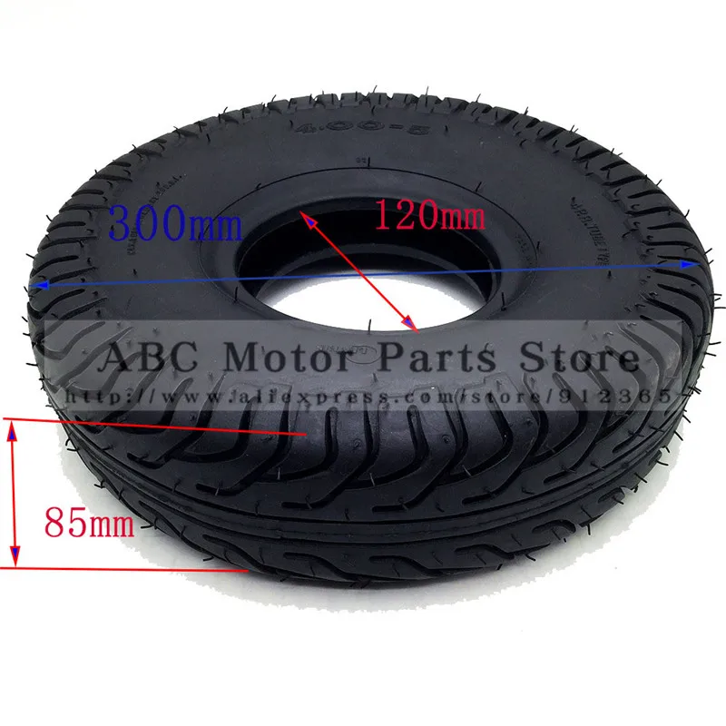 4.00-5 inch mini MOTO car electric scooter tire special walking 4.00-5 inch tire