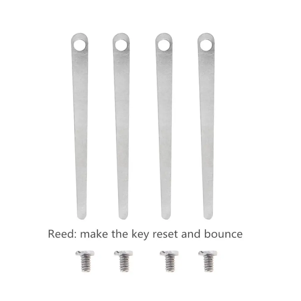 92pcs Saxophone Repair Parts Set Complete Tools Saxophone Key Roller Reed Screws Needle Wind Instrument Repair Kit
