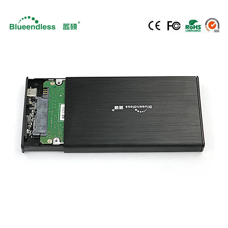 2.5 inch HDD SSD Disk SATA I,II,III 5GBPS USB3.0 Suit for 7mm 9.5mm Hard Disk with USB Cable for Laptop Notebook PC