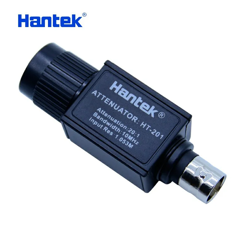 Hantek อย่างเป็นทางการ HT201 20:1 10MHz Oscilloscope Attenuator สำหรับยานยนต์ Diagnostics แบนด์วิดท์: 10MHz อินพุต RES: 1.053M