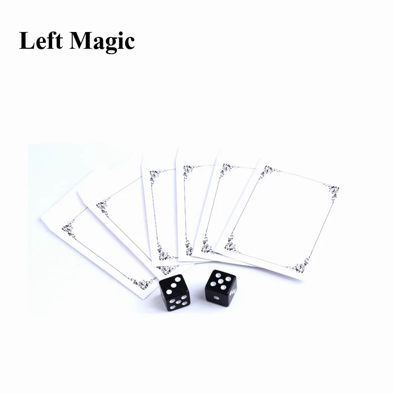 Russia Dice Deluxe Forcing Dice Magic Tricks close-up street stage magic tricks Accessories comedy Classic toy C2029