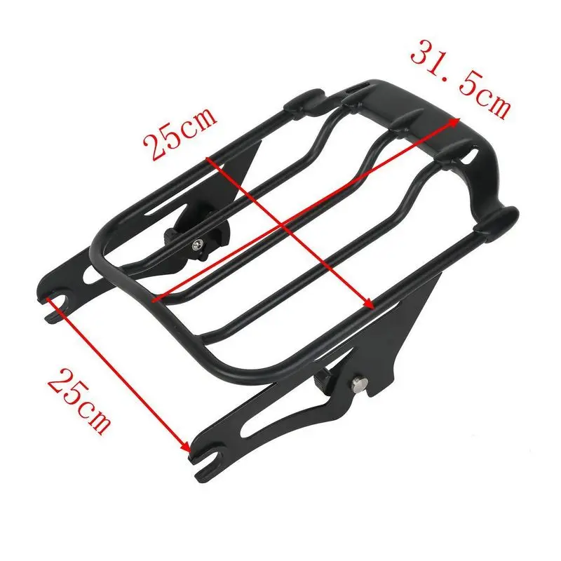 Two UP Luggage Rack For Harley Touring Electra Street Glide Road King FLTR 2009-2025 2019 Air Wing Motorcycle