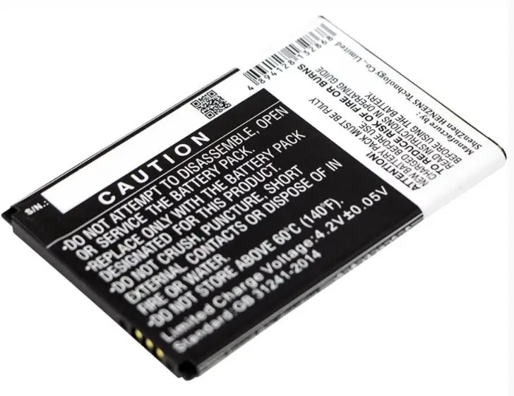 Cameron Sino 1500mAh battery for ARCHOS 40 Helium AC40HE  Mobile, SmartPhone Battery Li-ion 3.7V 75.90 x 49.85 x 4.00mm