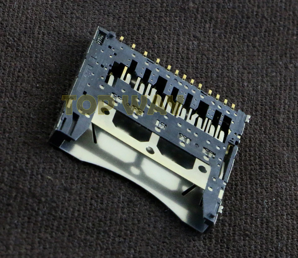 مقبس بطاقة sd بديل أصلي ، قطع غيار 2DS