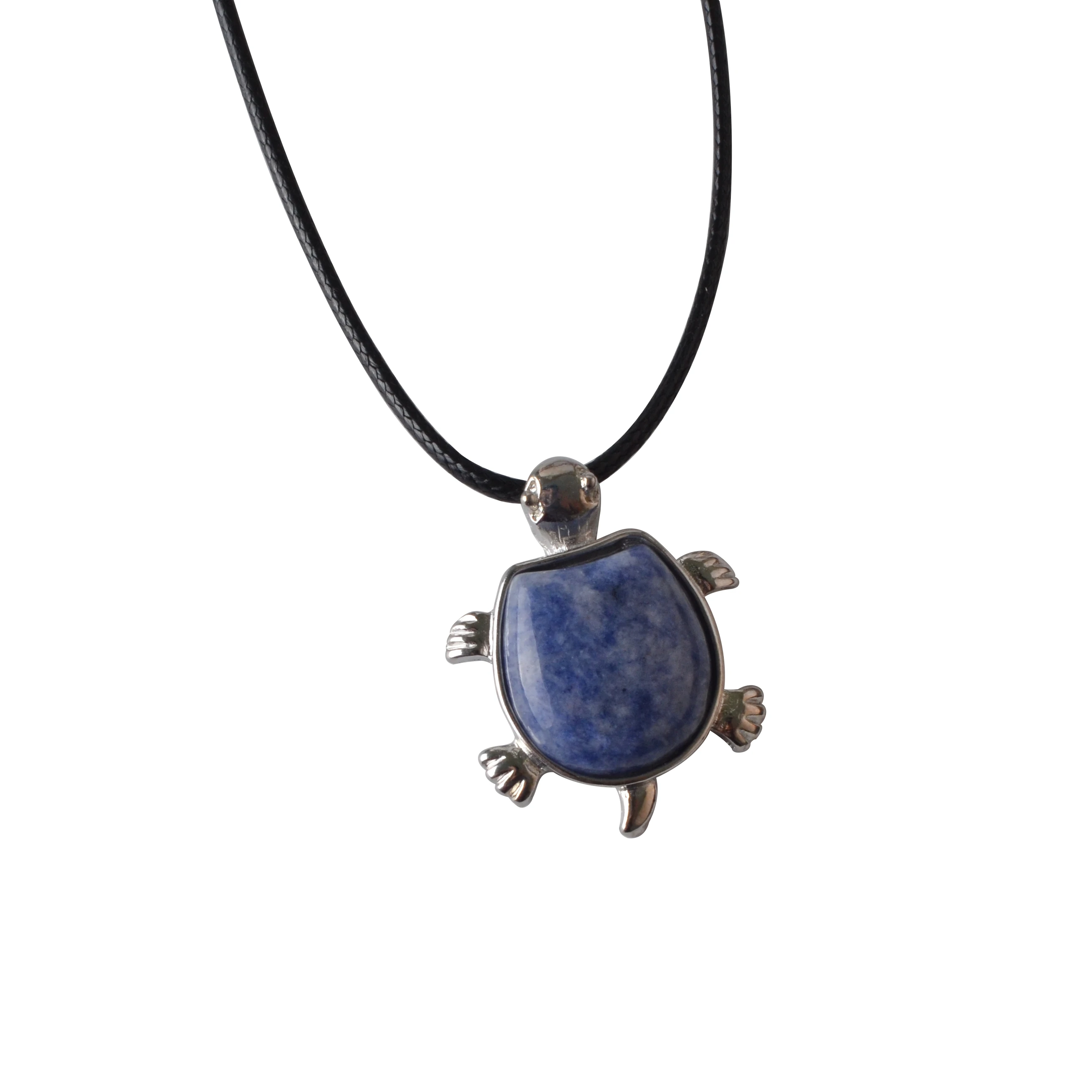 Lapis Lazuli Turtle Nacklace Natural Crystal Quartz Red carnelian  stones Collars Necklace Jewelry