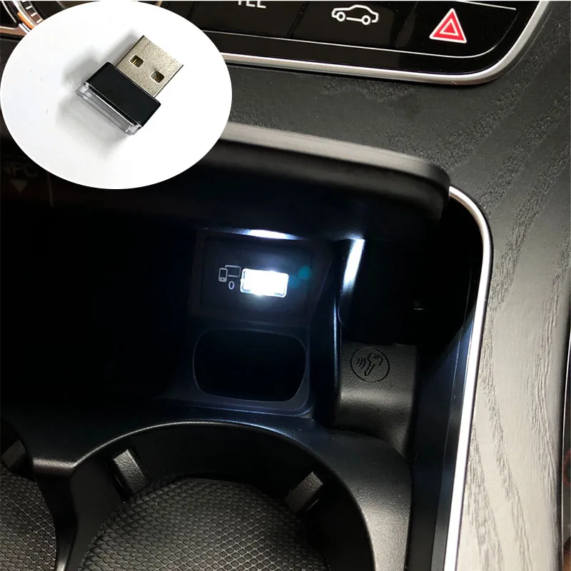 1pcs Car-Styling USB Atmosphere LED Light Case for Kia SORENTO Stinger Niro Carnival Ray Venga ProCeed Stonic SP Telluride