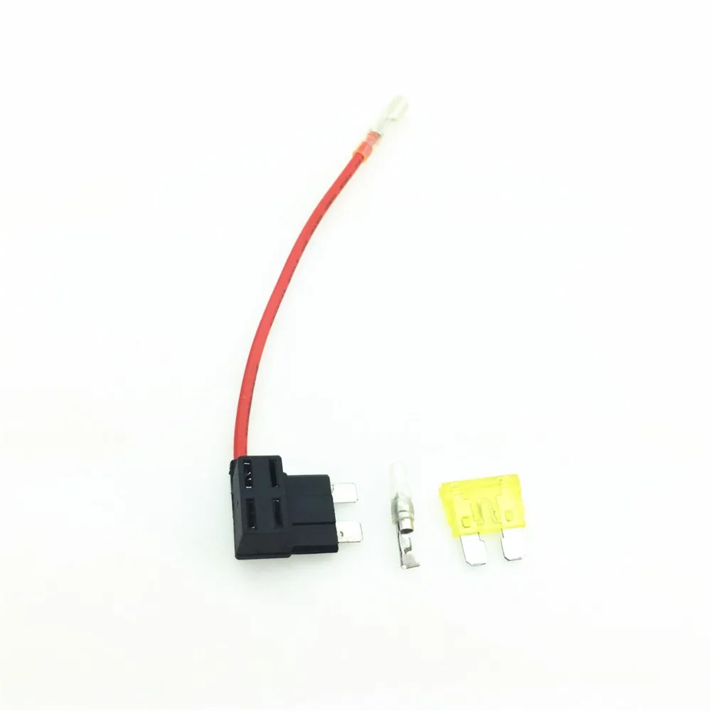 STARPAD For the Car Fuse Box to take the electrical plug  the daytime running light recorder modification Line 2pcs