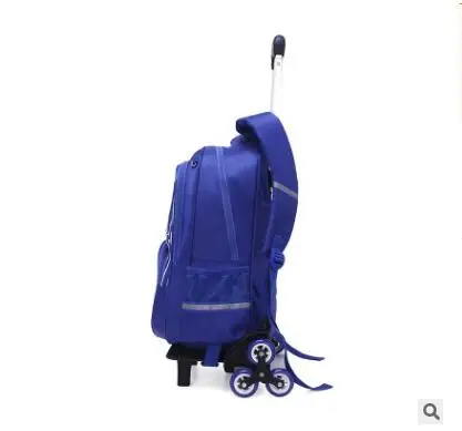 Wheeled backpack for kids Rolling bags for boys Student trolley backpack school bags with wheels Children travel trolley Mochila