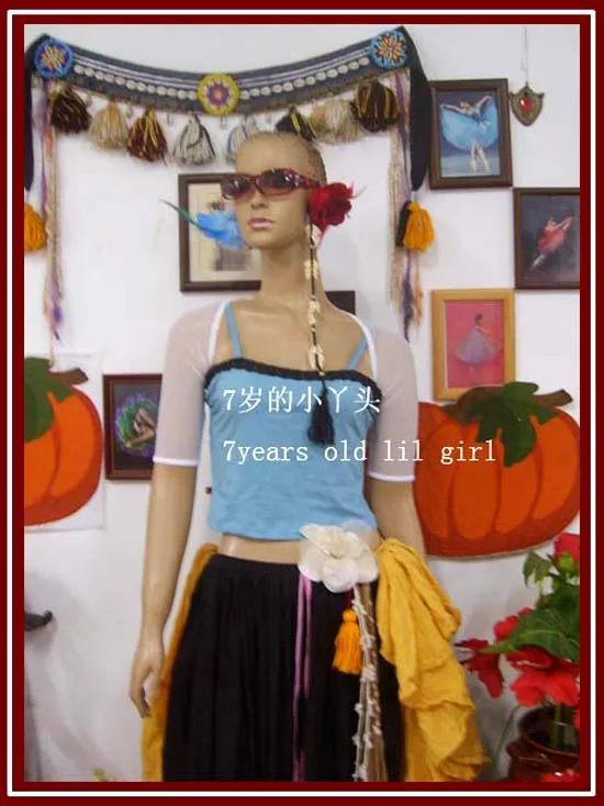 belly dance top Transparent thin belly dance YOGA ballet shrug set finger shrug long sleeves top CO01
