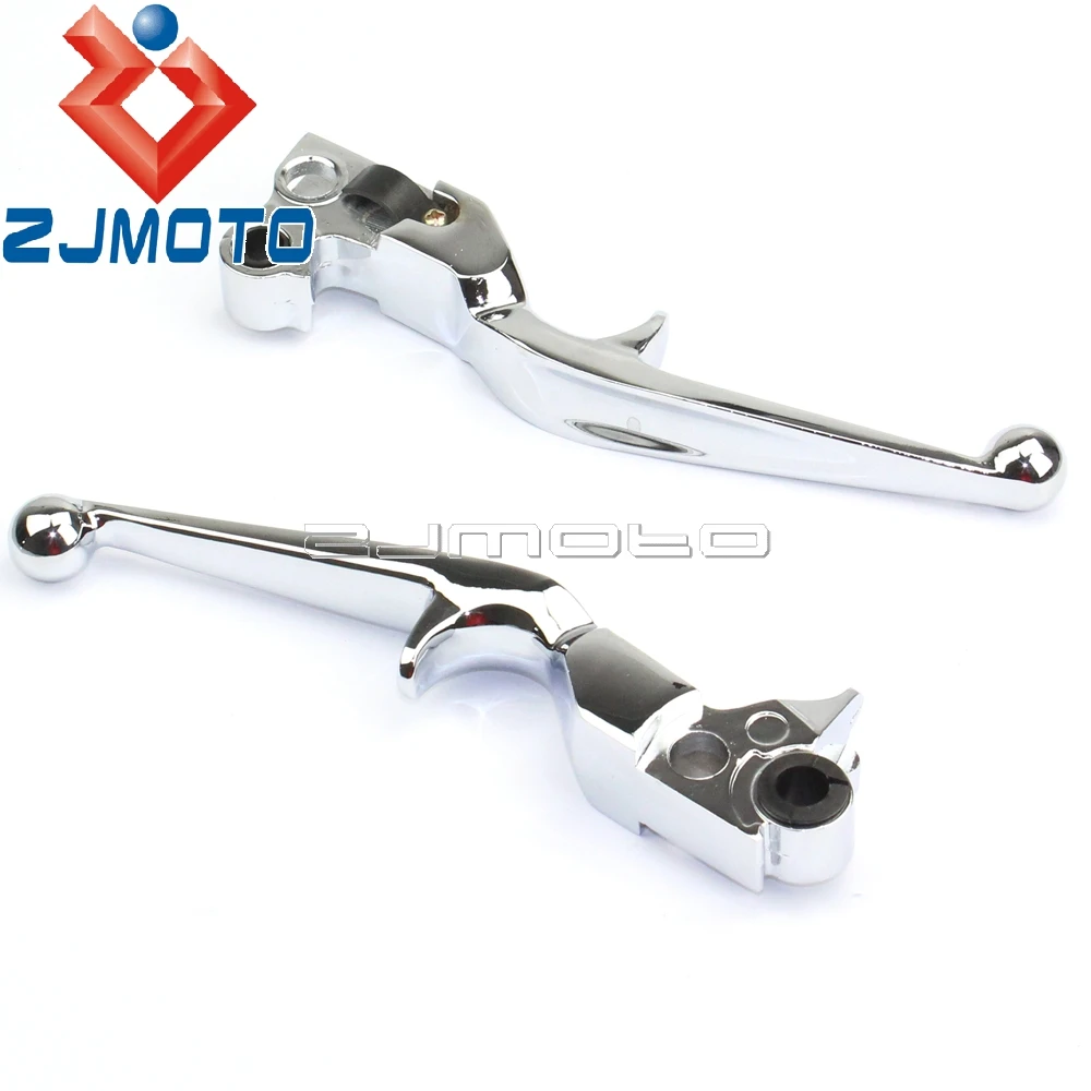 Motorcycle Brake Clutch Lever For Harley Sportster XL 883 1200 1996- 07 Dyna Wide Glide Street Bob 96-2010 Handlebar Hand Levers