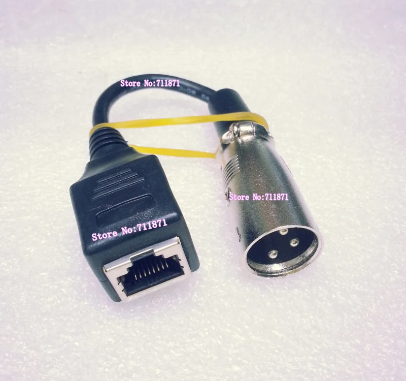 Cannon RJ45 Extension Cable Cannon XLR Male Female RJ45 extend 8P Rj45 XLR Extension cord XLR network Cable extend lengthen