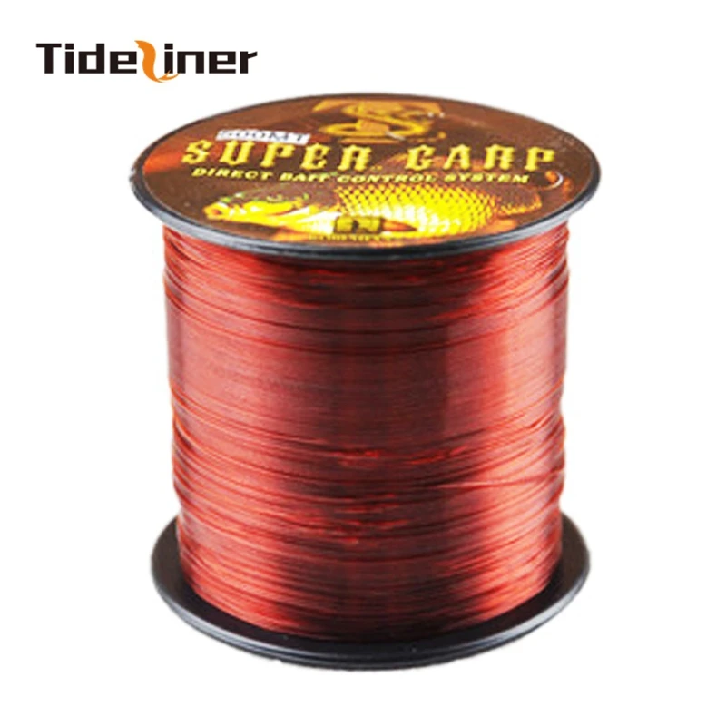 Tideliner 500m nylon fishing line vissen polyethylene pro carp feeder hengelsport super strong Power 5.55KG.-25.72KG