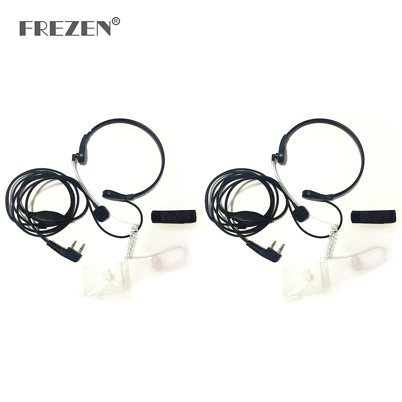 

2 шт., гарнитура для Kenwood Baofeng Walkie Talkie CB Radio UV-5R