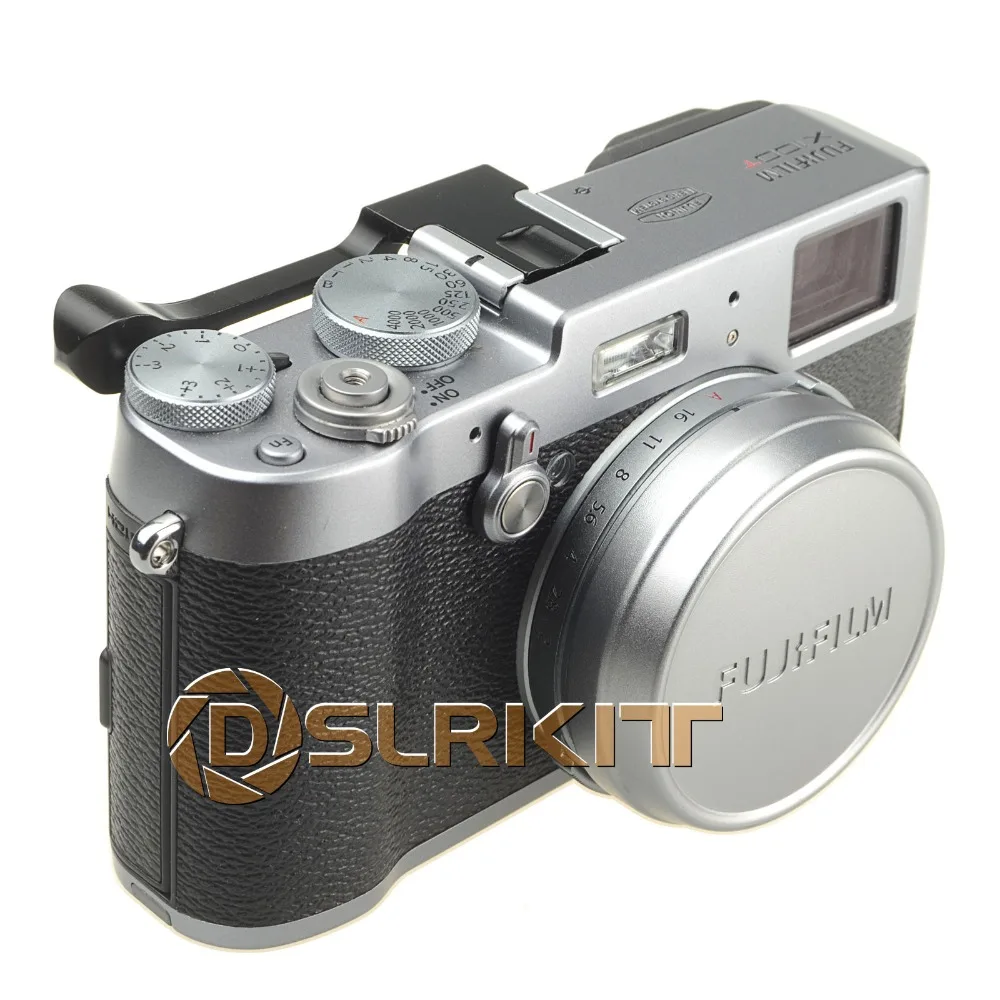 DSLRKIT Schwarz Thumb Up Grip für Fujifilm X-100T X-M1 X-30 X-A2 X-A1