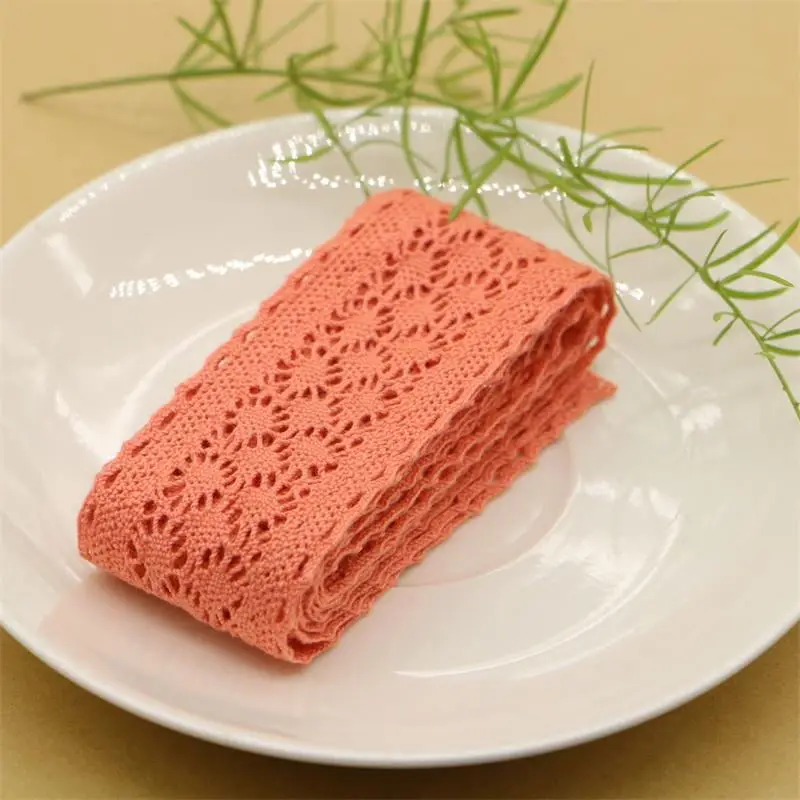 Handmade cloth DIY knitted garment accessories lace cloth paste soluble lace embroidery cotton