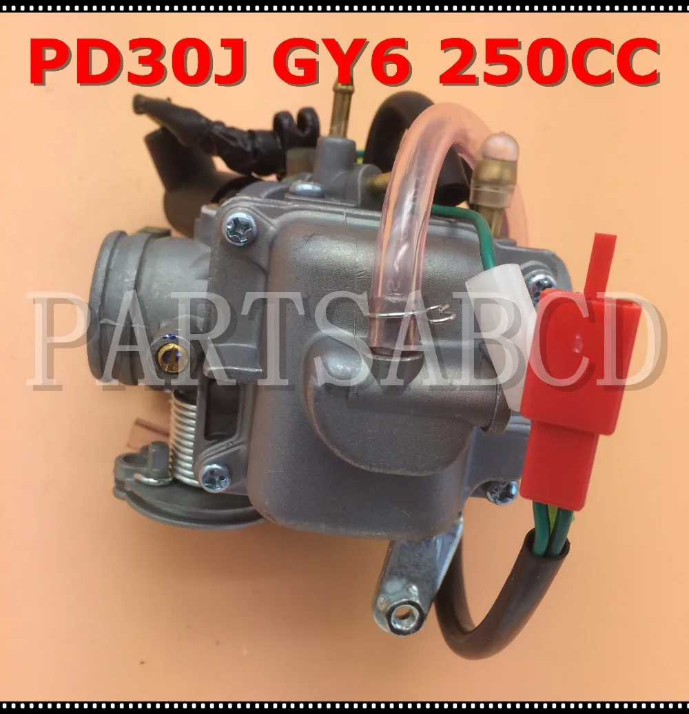 30 MM GY6 250CC PD30J Carburateur voor 250cc scooter of go kart