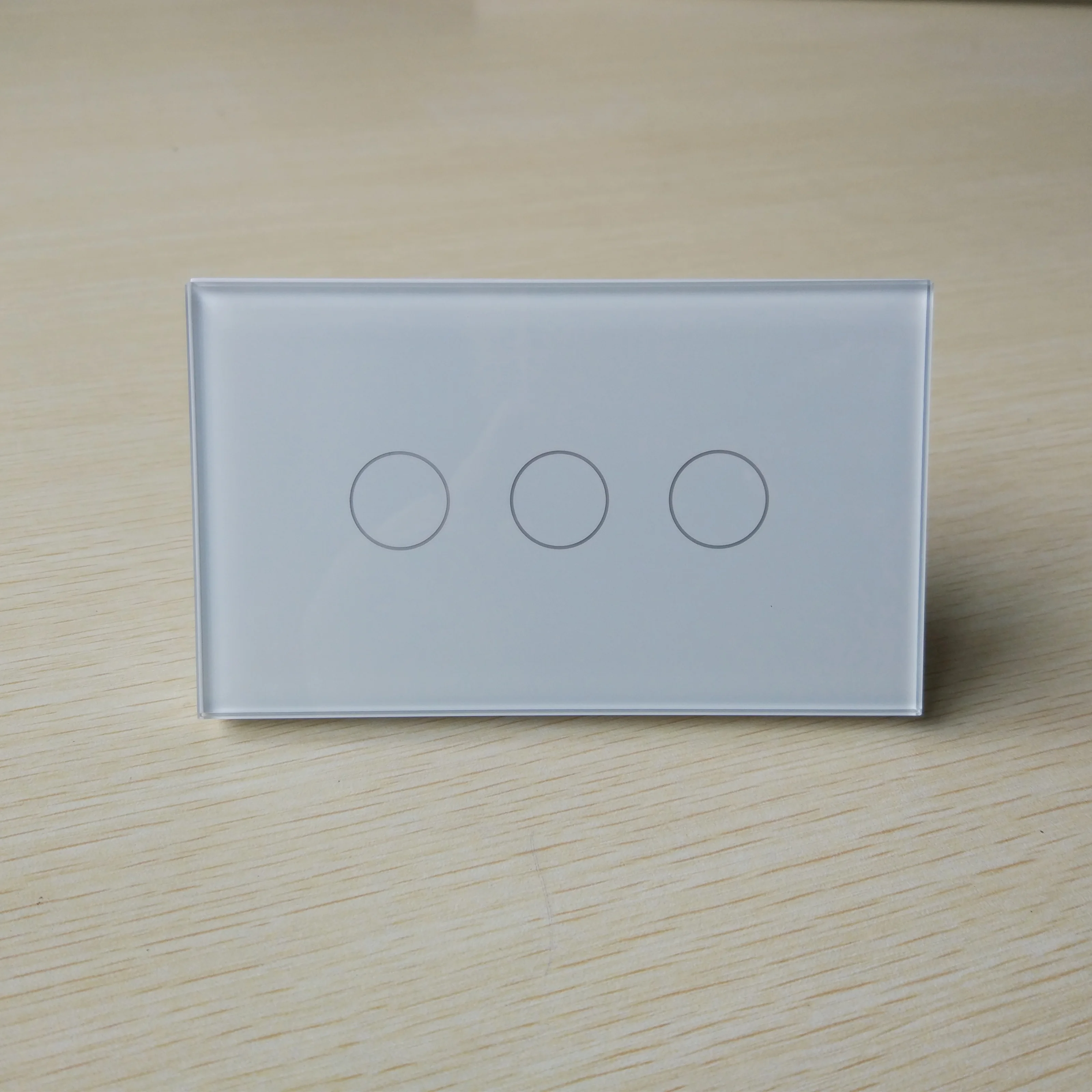 Geeklink FBB Della Parete di Tocco US Version 1 2 3 Gang Smart Home, Casa Intelligente Intelligente Interruttore A Distanza Senza Fili Per IOS Android Le Risposte Interruttore