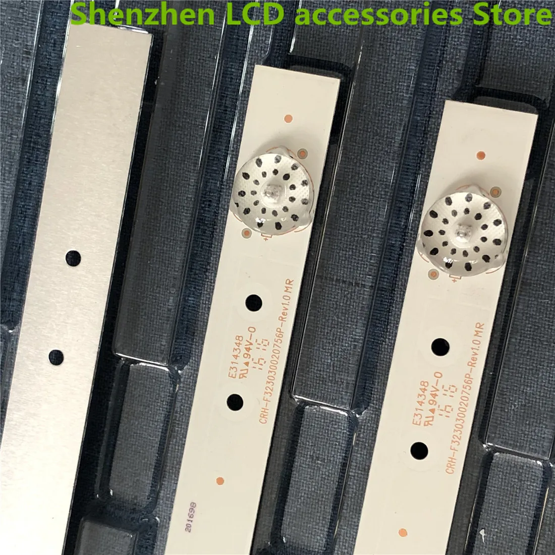 For Haier LE32B310P LE32G310G LCD backlight  CRH-F32W3030020767C    aluminium 100%new  LCD TV backlight bar  6V 