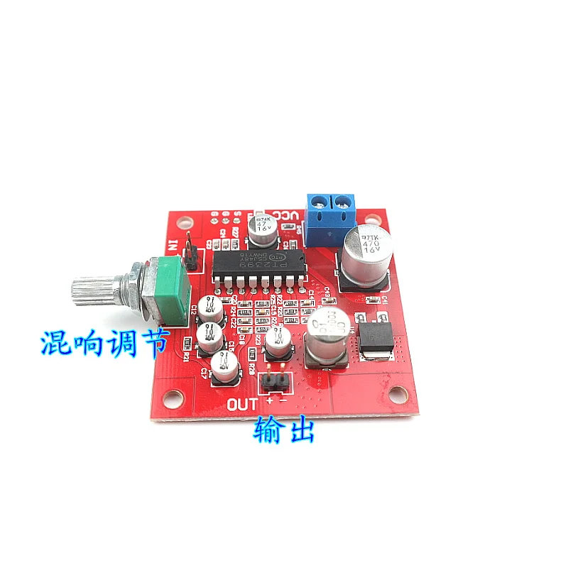 وحدة مجلس pt2399 صدى الميكروفون تأثير الصوت