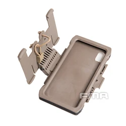 FMA Phone Xs Max Mobile Pouch For Molle New Tactical Case Outdoor Hunting Holder Equipment Molle Pouch 3 Colors Military Pouch