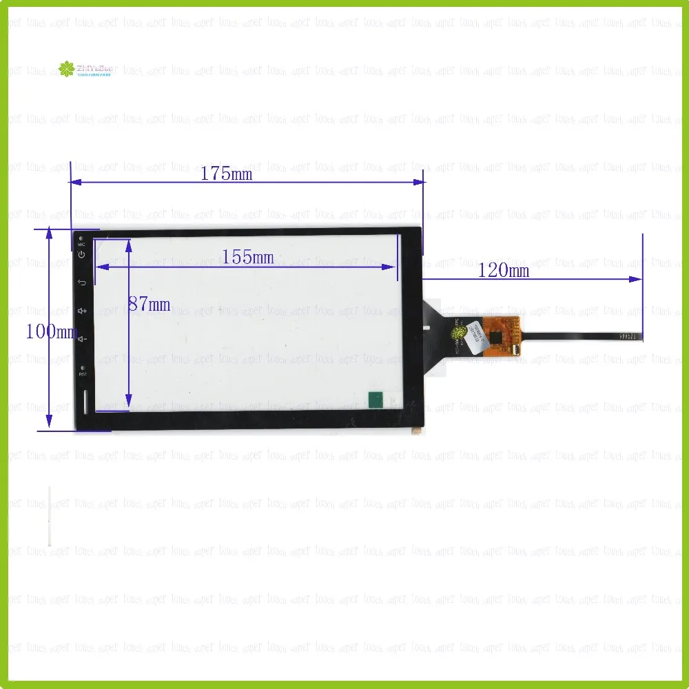 ZhiYuSun   YDT-8088-01-FPC 7inch Capacitive screen For GPS CAR 175mm*100mm Touchsensor glass YDT-8088-01-FPC