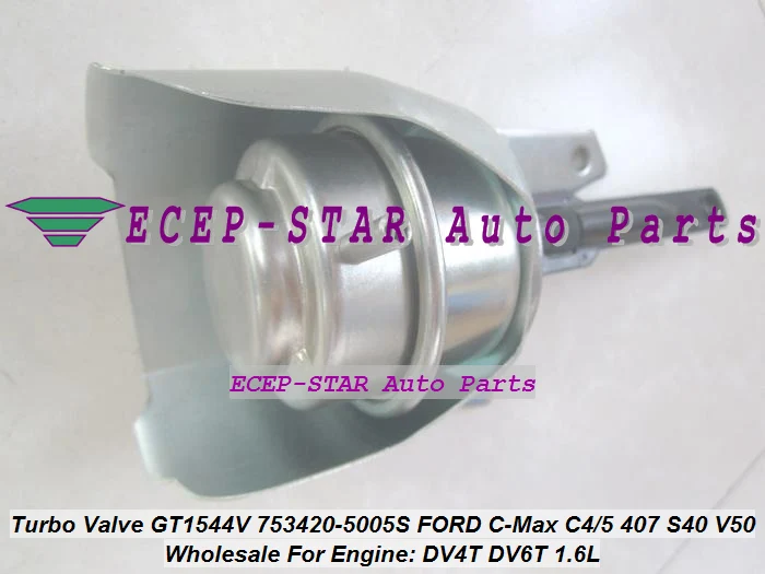 Free Ship Turbo wastegate Actuator GT1544V 753420-5005S 753420 For FORD For Peugeot 307 407 C2 C3 C4 C5 DV4T DV6TED4 1.6L Hdi